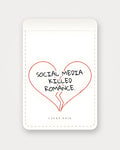Social Media Killed Romance – Weiß